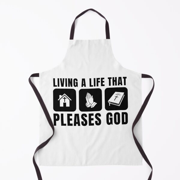 Item preview, Living a Life That Pleases God - Christian Faith - Black Design designed and sold by MoriaStore.