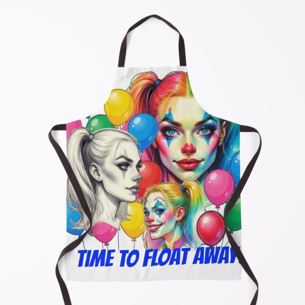Item preview, Rainbow Clown Girl | Colorful Clown Balloon Art designed and sold by bewitchedcuties.