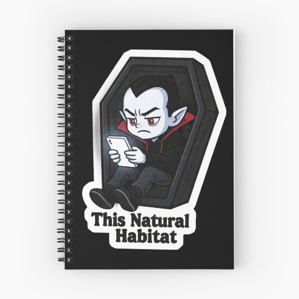 Item preview, This Is My Natural Habitat Vampire Phone Funny Design designed and sold by BooDesignStudio.