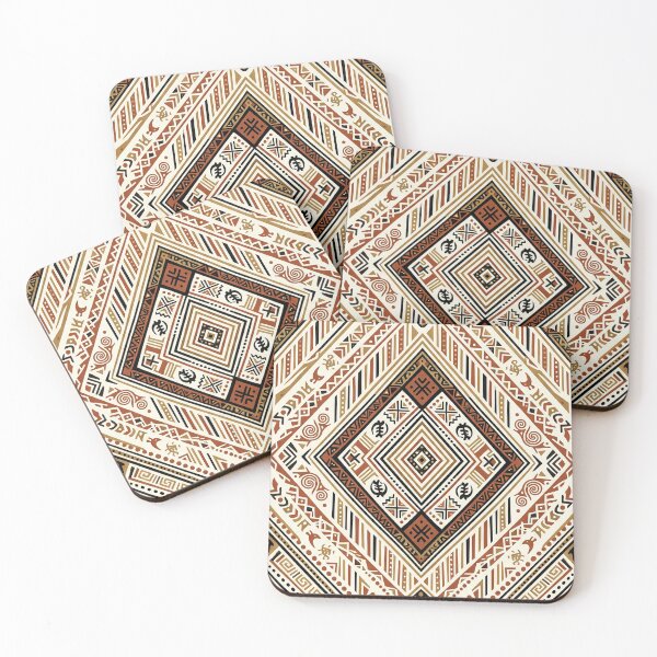 Item preview, African Heritage Mosaic Pattern | Seamless Geometric Design designed and sold by BloomyBCrafts.