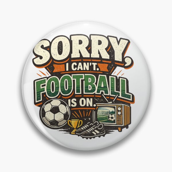Item preview, Retro Football Match Day Design designed and sold by Bloom & Charm Studio.