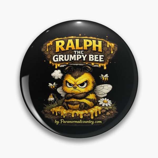 Item preview, Ralph The Grumpy Bee is Fed Up designed and sold by ParanormalCount.