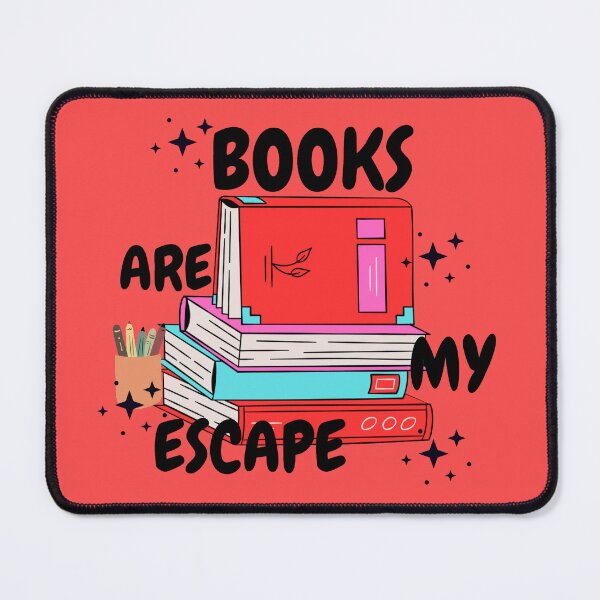 Item preview, Books Are My Escape Reading Lover Design designed and sold by vibecraft_studio2.