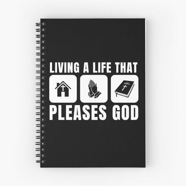 Item preview, Living a Life That Pleases God - Christian Faith - White Design designed and sold by MoriaStore.