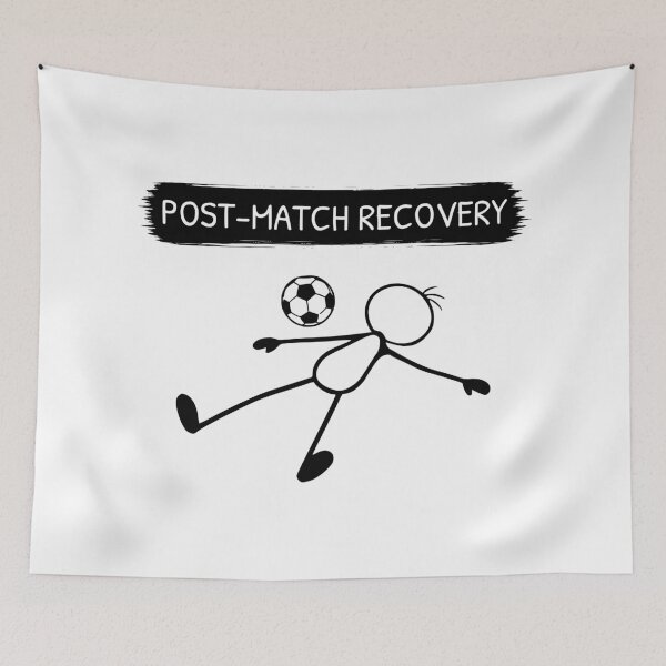 Item preview, Post-Match Recovery Football Fan Design designed and sold by Pebl-Co.