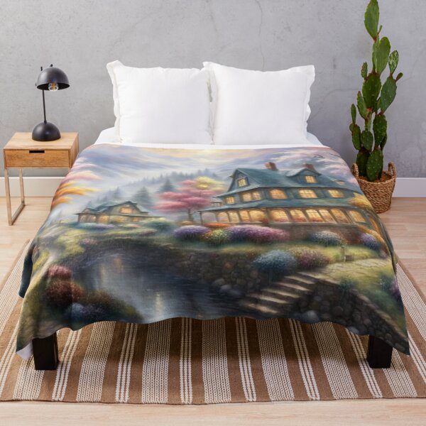 Item preview, Fantasy House by the River designed and sold by Pioneer Spirit Market.