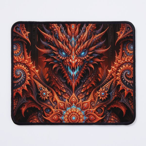 Item preview, Gothic Mandala Fractal Dragon designed and sold by Newstreams.
