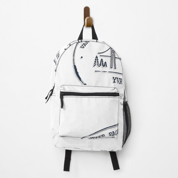 Item preview, Vancouver Mid‑Century Passport Stamp Retro Travel Sticker designed and sold by stickercuffs.