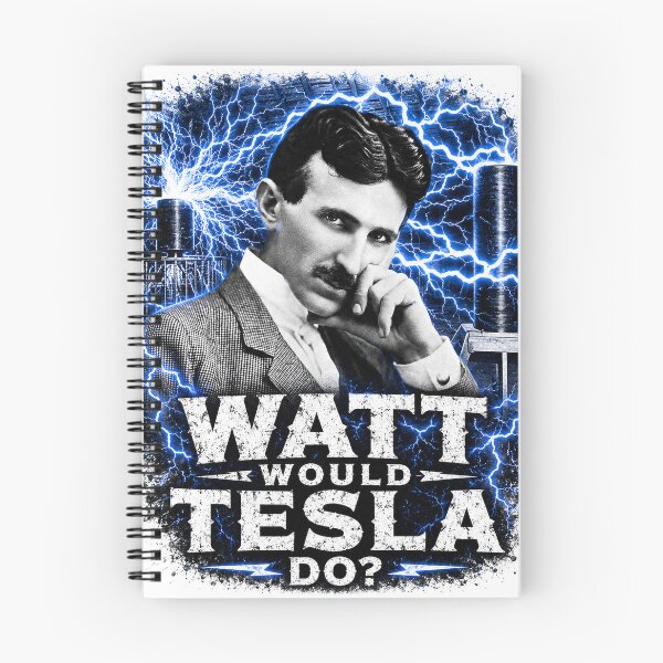 Item preview, Nikola Tesla Pun designed and sold by HighIQHistory.