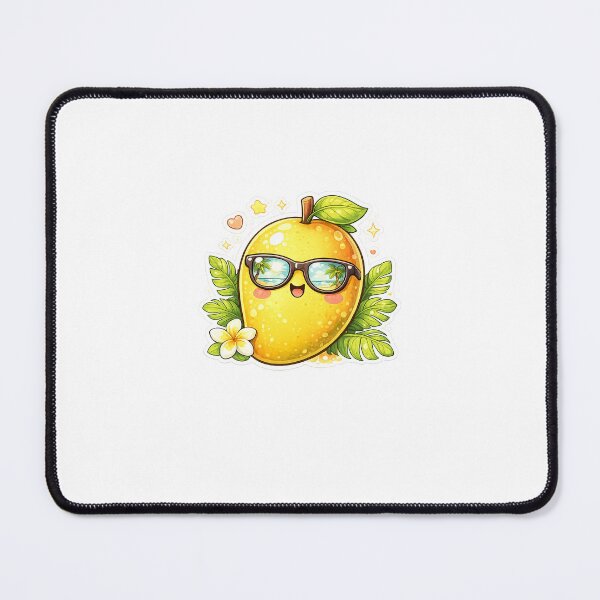 Item preview, Cool Kawaii Mango Summer Vibes designed and sold by StickerVerseStu.