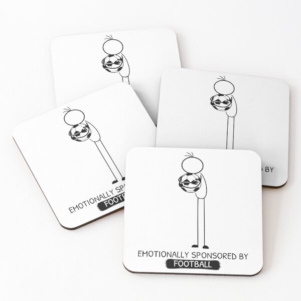 Item preview, EMOTIONALLY SPONSORED BY FOOTBALL designed and sold by Pebl-Co.
