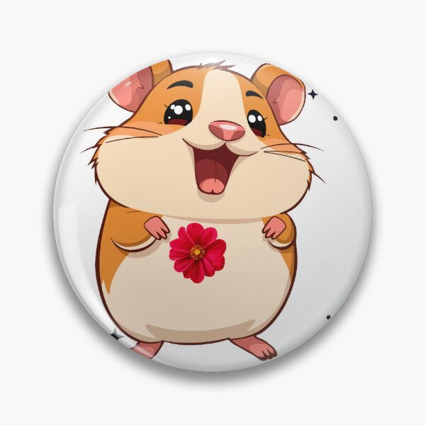 Item preview, Small But Mighty Cute Hamster Design designed and sold by vibecraft_studio2.