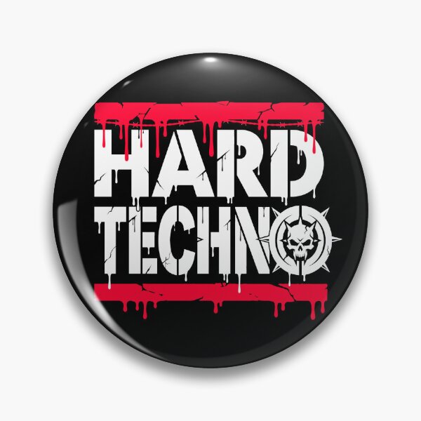 Item preview, Hard Techno Bloody Skull Underground Rave designed and sold by SPAZE-Typo.