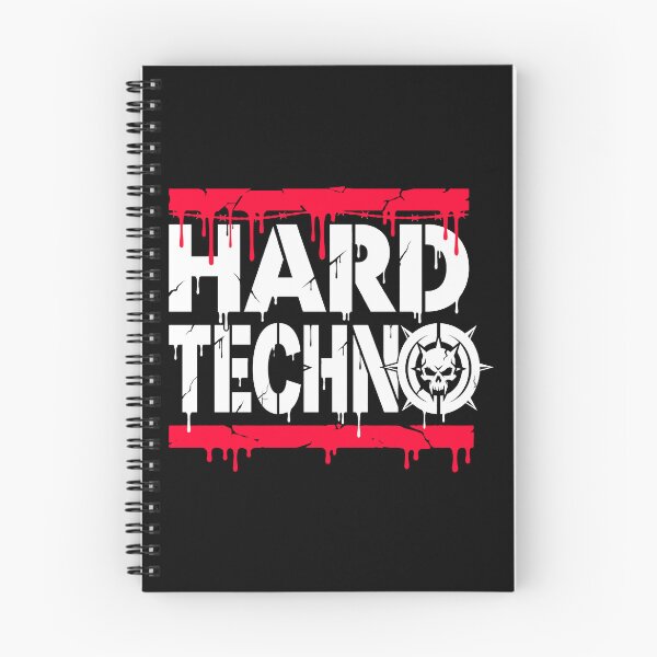 Item preview, Hard Techno Bloody Skull Underground Rave designed and sold by SPAZE-Typo.