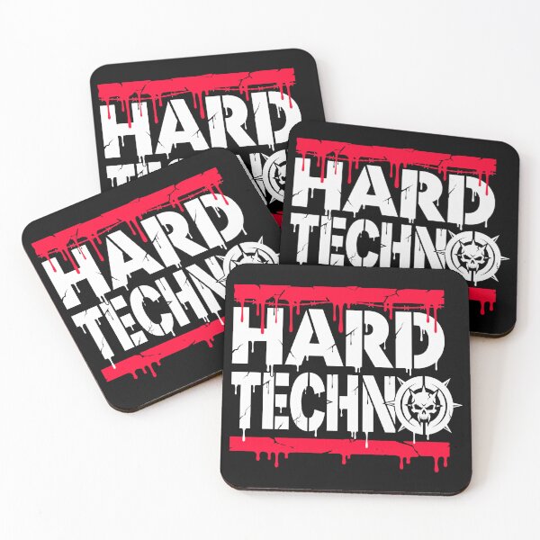 Item preview, Hard Techno Bloody Skull Underground Rave designed and sold by SPAZE-Typo.