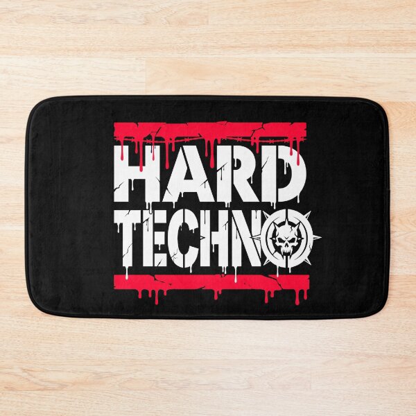 Item preview, Hard Techno Bloody Skull Underground Rave designed and sold by SPAZE-Typo.