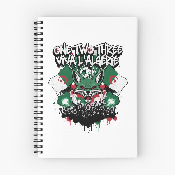 Item preview, 123 Viva L'Algerie Fennec Football Fan Art designed and sold by Aminlazir.