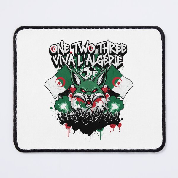 Item preview, 123 Viva L'Algerie Fennec Football Fan Art designed and sold by Aminlazir.