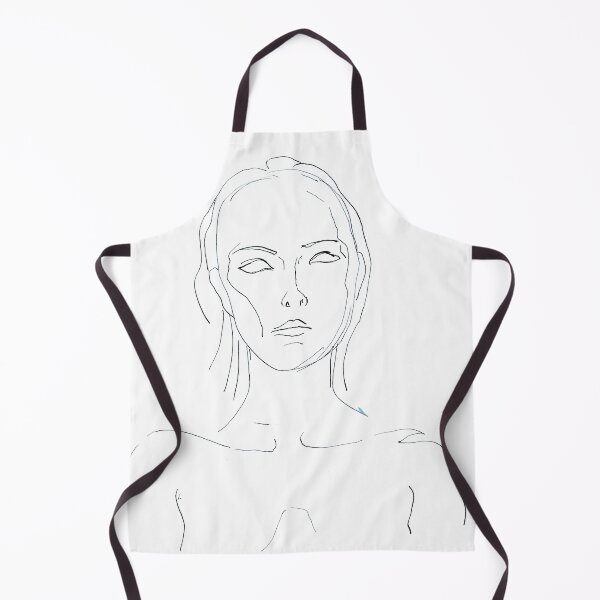 Item preview, Face — Minimal Line Drawing Art Print designed and sold by essentialink.