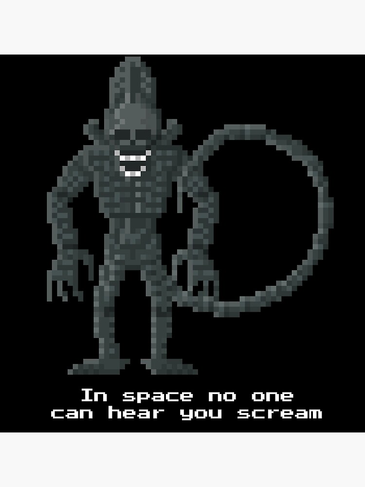 Xenomorph Alien Pixel Art