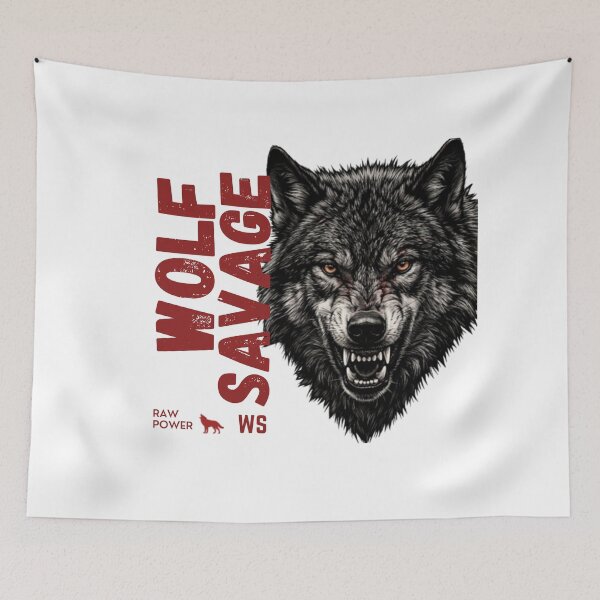 Item preview, Wolf Savage | Alpha Spirit designed and sold by Abby Store.