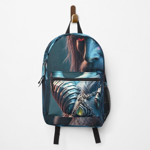 Item preview, A blue Satyr designed and sold by Amazing Fantasy Art.