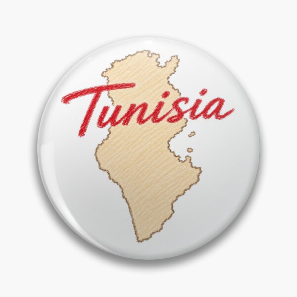 Item preview, Map of Tunisia drawn in pencil designed and sold by JOANNASKAH.