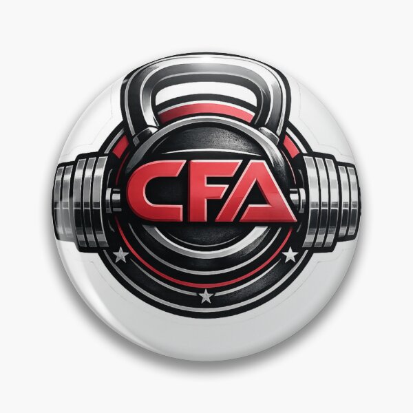 Item preview, CFA Fitness Gym Kettlebell Logo designed and sold by Digistore1221.