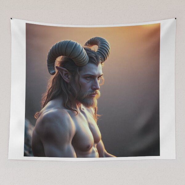Item preview, Human Satyr designed and sold by Amazing Fantasy Art.