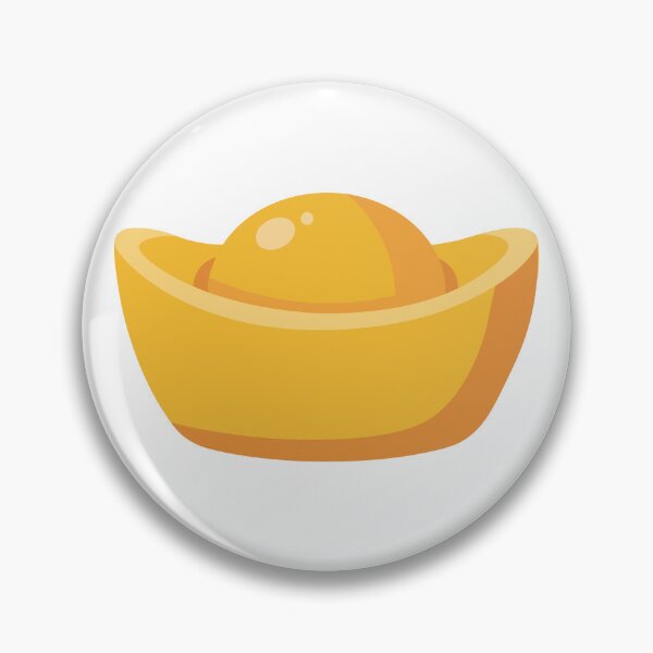 Item preview, Chinese Ignot Gold  Illustration designed and sold by BetweenForms.
