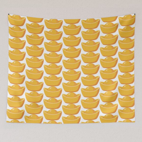 Item preview, Chinese Ignot Gold  Illustration designed and sold by BetweenForms.