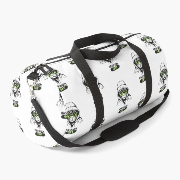 Item preview, Hacker Cat - Cyberpunk Coding Kitten Neon Matrix Art designed and sold by THE_OPULENCE.