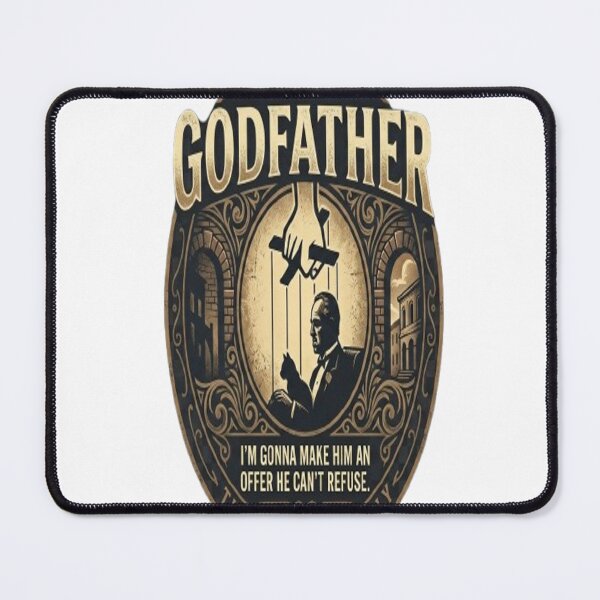 Item preview, The Godfather Don Corleone Cinematic Vintage Poster designed and sold by Walidsolo25.