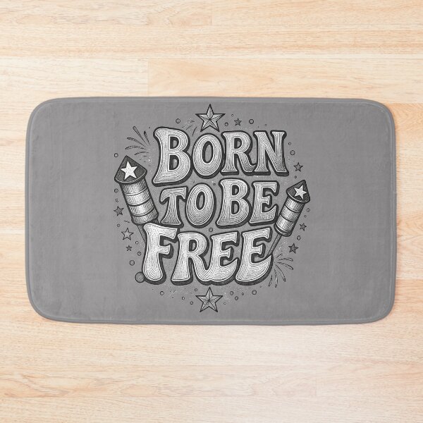 Item preview, Born to be free - grey designed and sold by Stefrait-7.