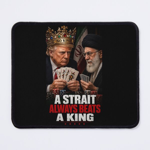 Item preview, A Strait Always Beats a King designed and sold by No Kings Bling.