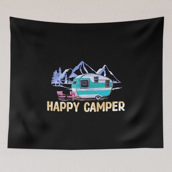 Item preview, Happy Camper designed and sold by Whereiskim.