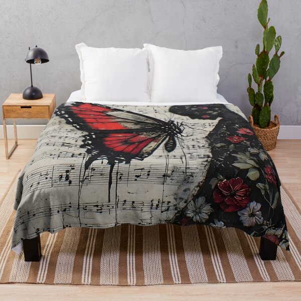 Item preview, Portrait of a Human Figure Communing With a Crimson Butterfly designed and sold by UrbanTempleArt.