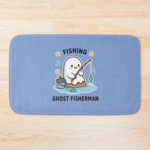 Item preview, Cute Ghost Fisherman Adventure designed and sold by ORIGIN™ Premium Wear.