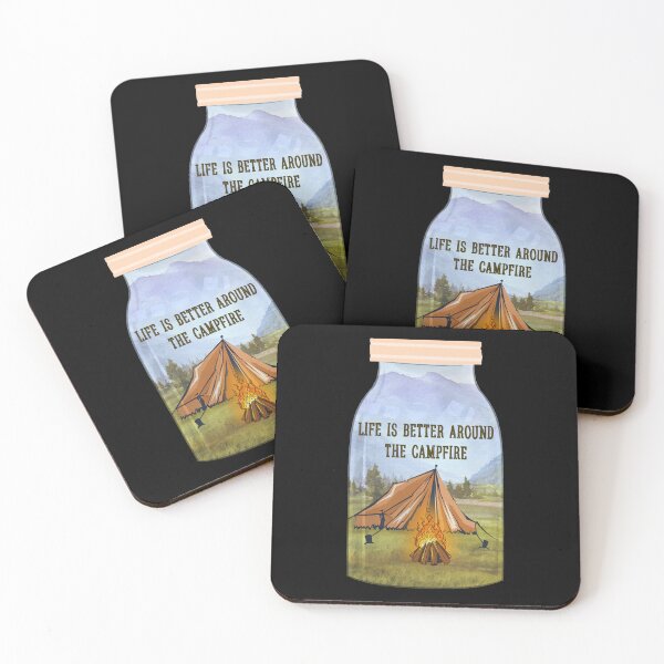 Item preview, Life Is Better Around The Campfire designed and sold by Whereiskim.