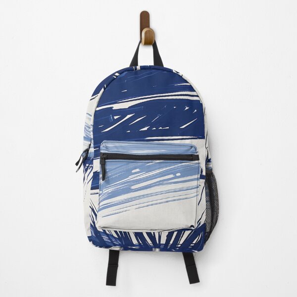 Item preview, Burundi landscape - Blue Abstract Art designed and sold by shadow-bloom.