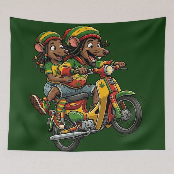 Item preview, Roots Scooter Mice designed and sold by digitalbob60.