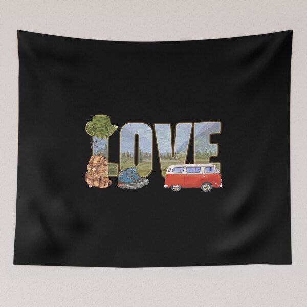 Item preview, Love Camping designed and sold by Whereiskim.
