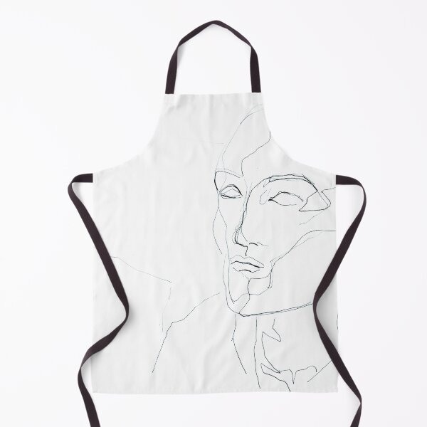 Item preview,  Upturned Face — Ink Line Drawing Art Print designed and sold by essentialink.
