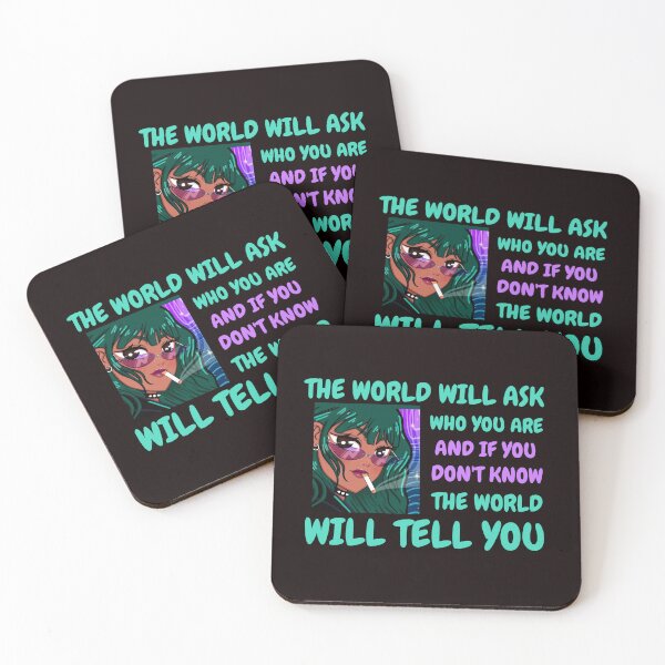 Item preview, THE WORLD WILL ASK WHO YOU ARE | CORE INSIGHTS SERIES — IDENTITY EDITION designed and sold by WitLounge.