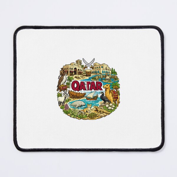 Item preview, Qatar: Where the Future Shines designed and sold by Nicole GR & Gustavo SF.