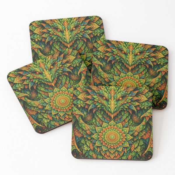 Item preview, Floral Mandala Dragon designed and sold by hyperbeast store.