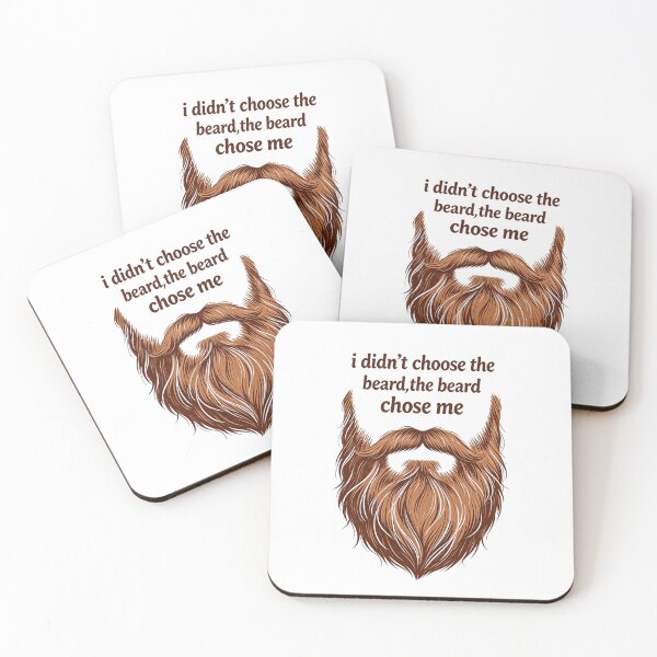 Item preview, I didn’t choose the beard the beard choose me gift  designed and sold by Tee Visions.