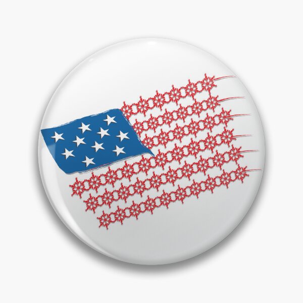 Artikelvorschau, Amerika Schneeflocke amerikanische Flagge entworfen und verkauft von floydmay.