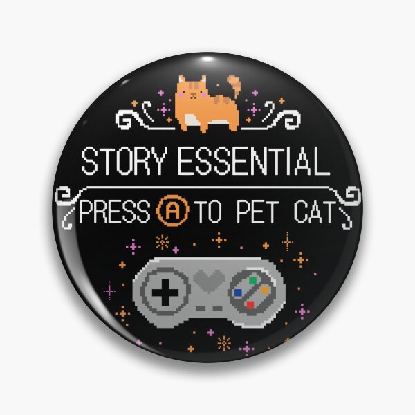 Item preview, pet the cat save the world designed and sold by samuzai.
