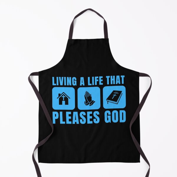 Item preview, Living a Life That Pleases God - Christian Faith - Sky Blue Design designed and sold by MoriaStore.